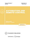 AUTOMATION AND REMOTE CONTROL杂志封面